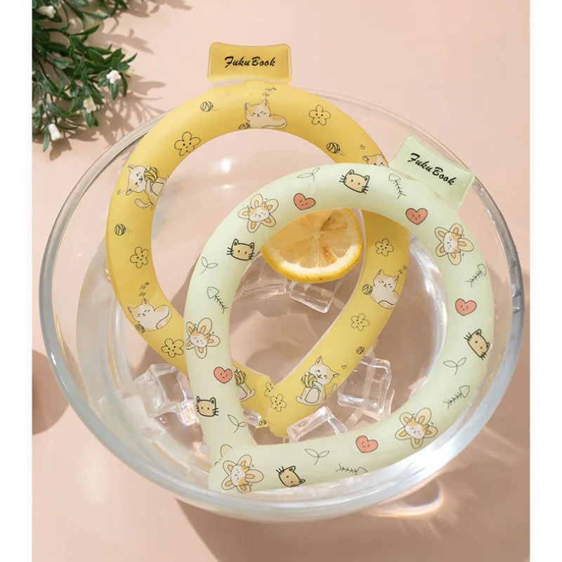 Outdoor Cool Hanging Neck Heat Absorbing and Cold Feel Ice Collar Summer Heat Prevention and Cooling Sports Ice Cool Neck Collar Zpaxo