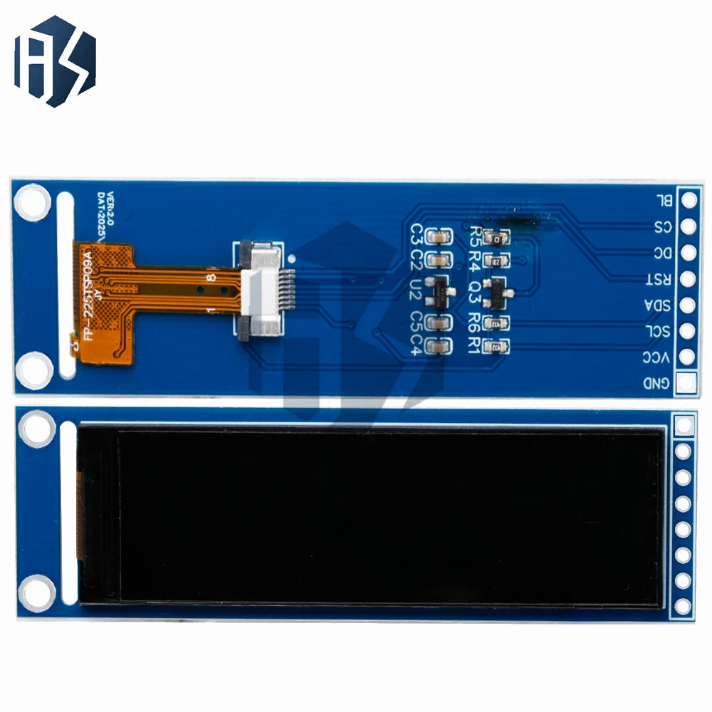 2 25-Inch TFT LCD Module ST7789 76 Small Full-view SPI Display Zpaxo