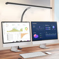 LED Desk Lamp Eye-Care Reading Desk Lamp with Flexible Gooseneck Stepless Dimming 2700K-6500K Temperature Adjustable for Home Zpaxo LED LAMP