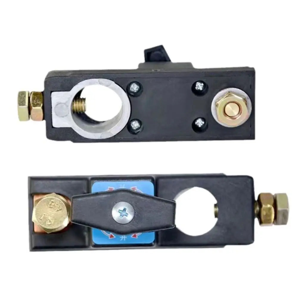 12V/24V Car Battery Disconnect Switch Battery Cut-off Quick Cut-off Anti-leakage Switch Battery Terminal Metal Zpaxo