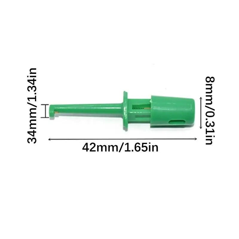 652F Practical Portable Circuit Board Test Clip with Oscilloscope Compatibility Conductive Elastic Accurate Clamping Design Zpaxo