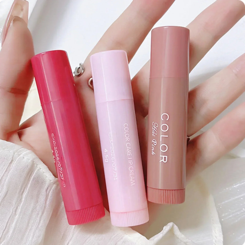 Moisturizing Lipstick Lip Balm Waterproof Nourish Non-greasy Gloss