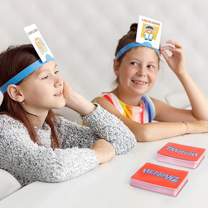 Headband Quick Question Game Cosplay Props Classroom Family Party Board Games Educational Toys Zpaxo