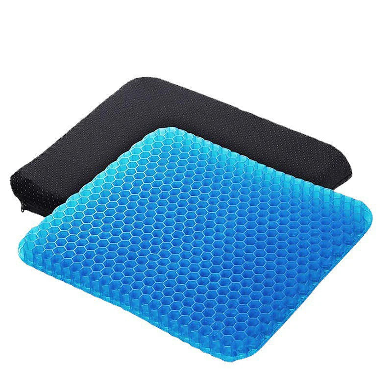 Gel Seat Cushion – Breathable Cooling Pad for Car & Office