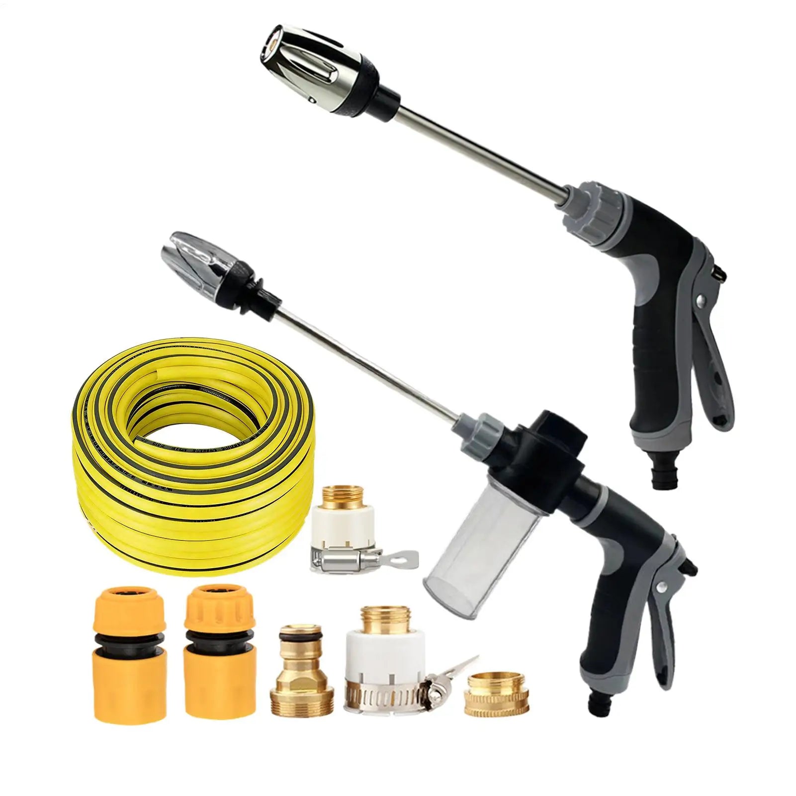 Water Pressure Washer Adjustable Nozzle Non-slip Portable Car