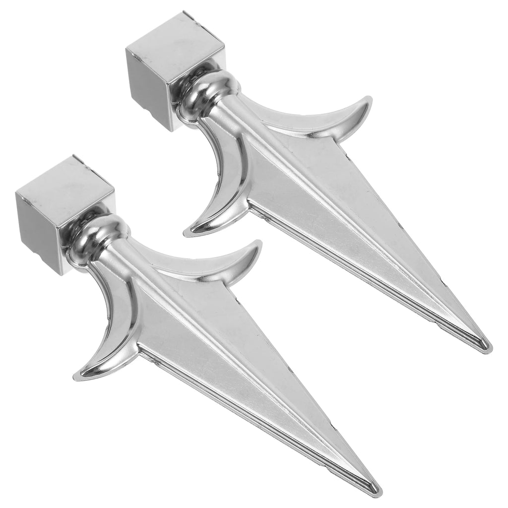 Flag Pole Finial Gun Topper Stainless Steel Decorative Tips Metal