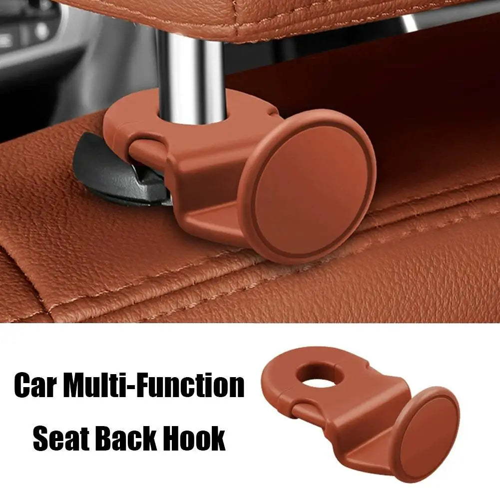 Car Headrest Hook – Heavy-Duty 20KG Back Seat Organizer Car Seat Organizer Zpaxo E