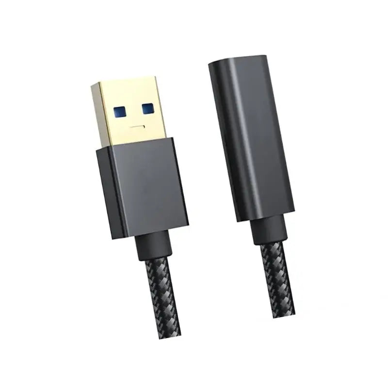 652F External Drive Data Cable Textile USB 3 1 10Gbps 60W Extension Zpaxo