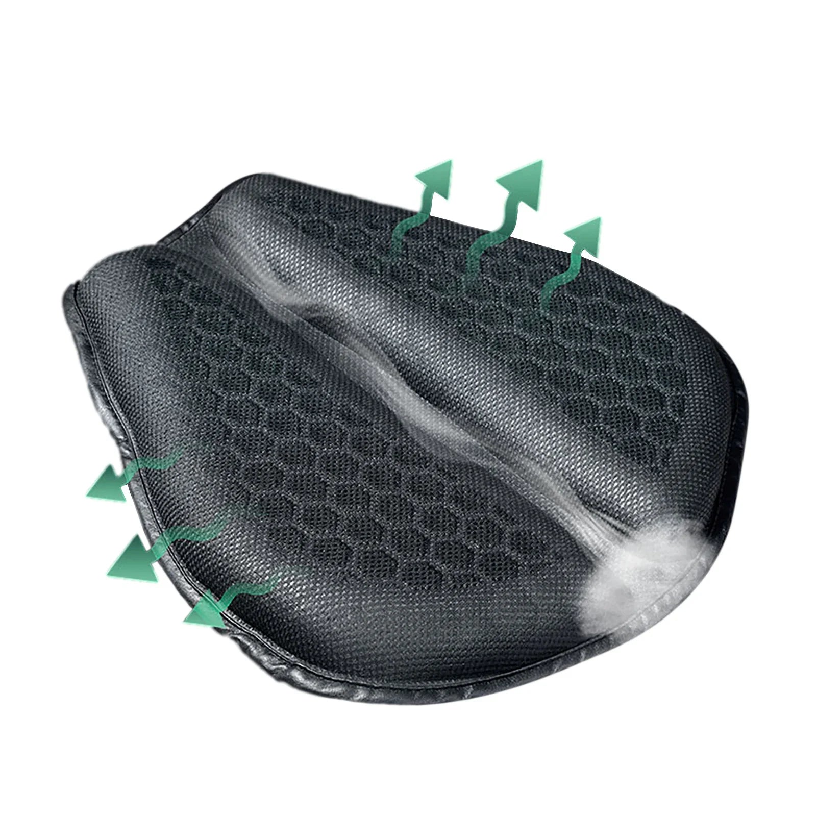 Motorcycle Inflatable 3D Air Seat Cushion – Anti-Slip Ride Pad