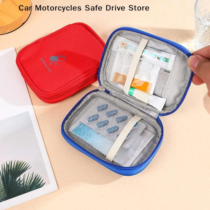 CMFirst Aid Medicine Bag Portable Storage Box Emergency Kits Pills