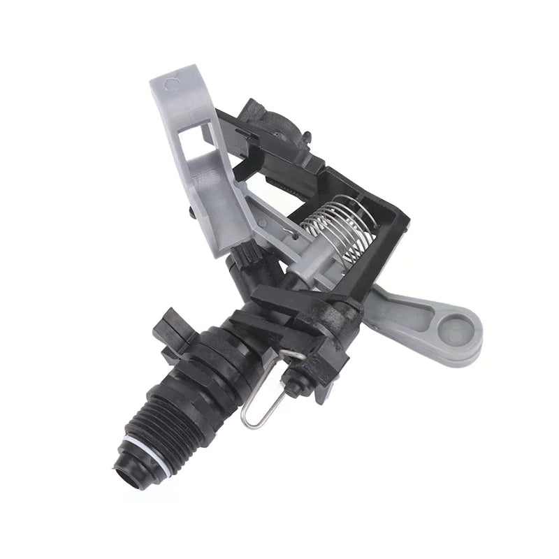 Agriculture Watering Nozzle Lawn Irrigation Watering 360 Degrees Rotary Jet 1/2"Adjustable Rocker Impact Sprinkler Garden Zpaxo