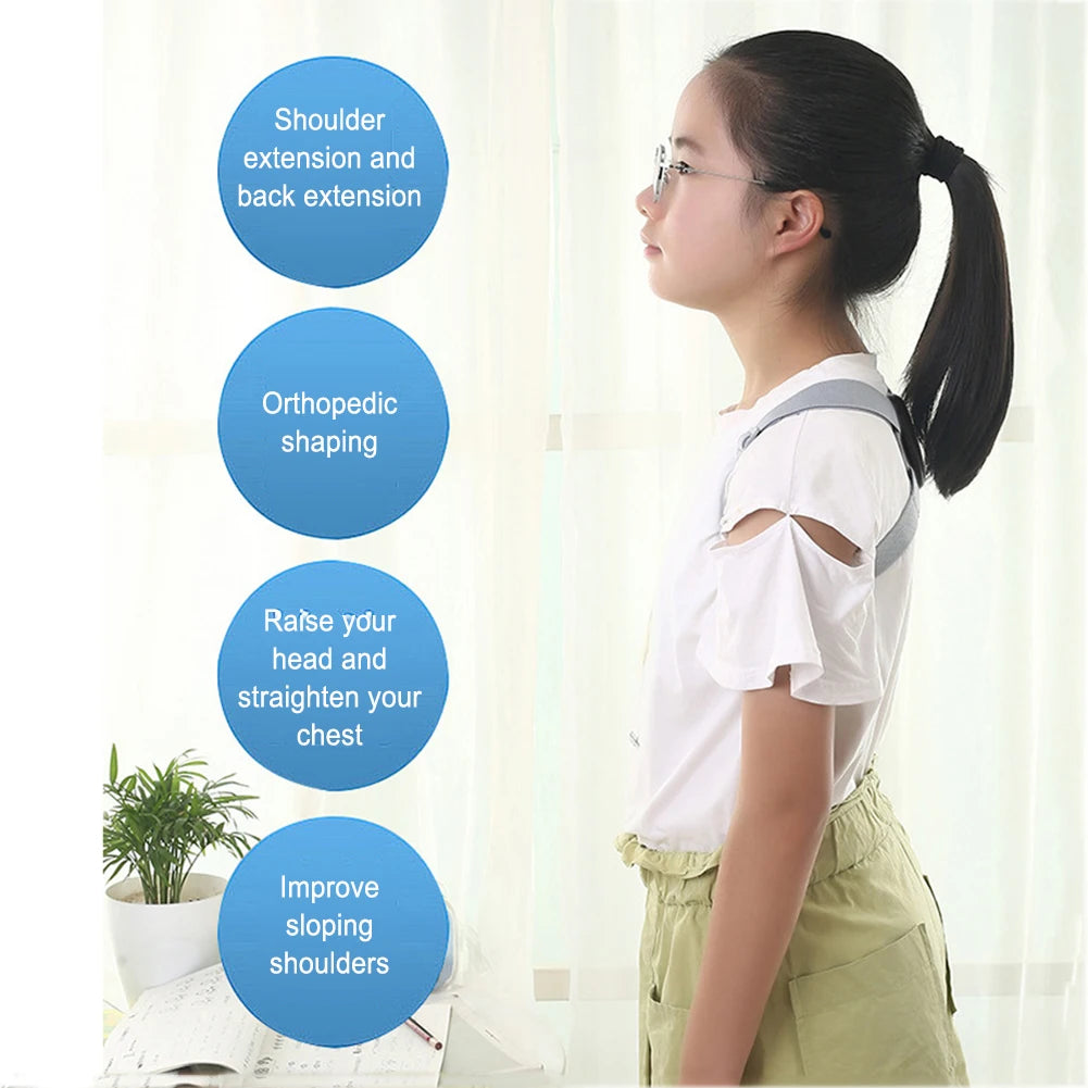 8-shaped Shoulder Training Corrector Smart Sensor 400mAh Back Zpaxo