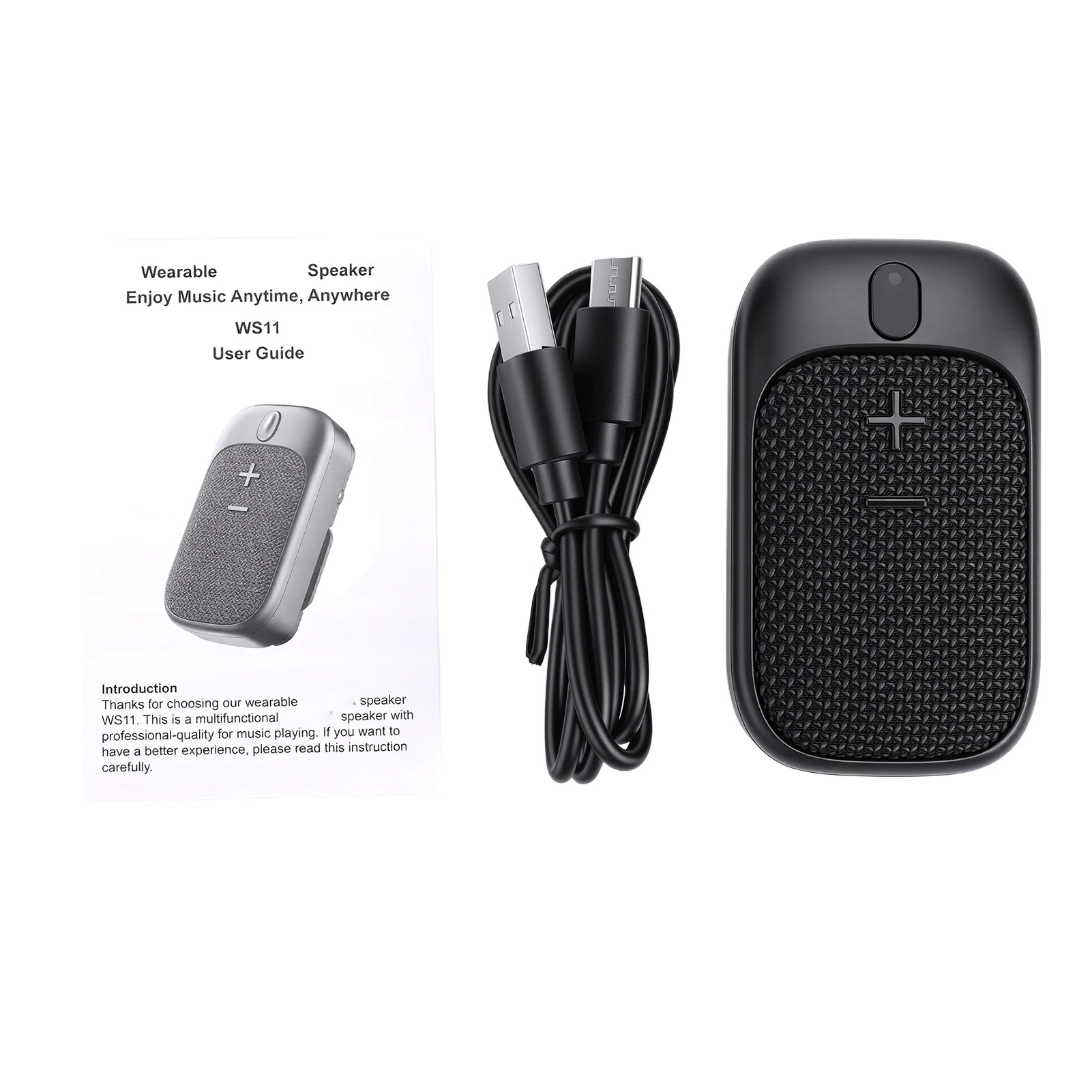 Small Wearable Speaker Wireless Portable Outdoor Running Subwoofer