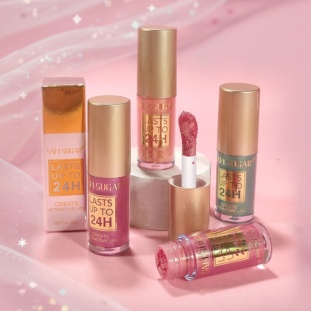 Shiny Delicate Lip Gloss Long-lasting Not Easily Smudged Naturally