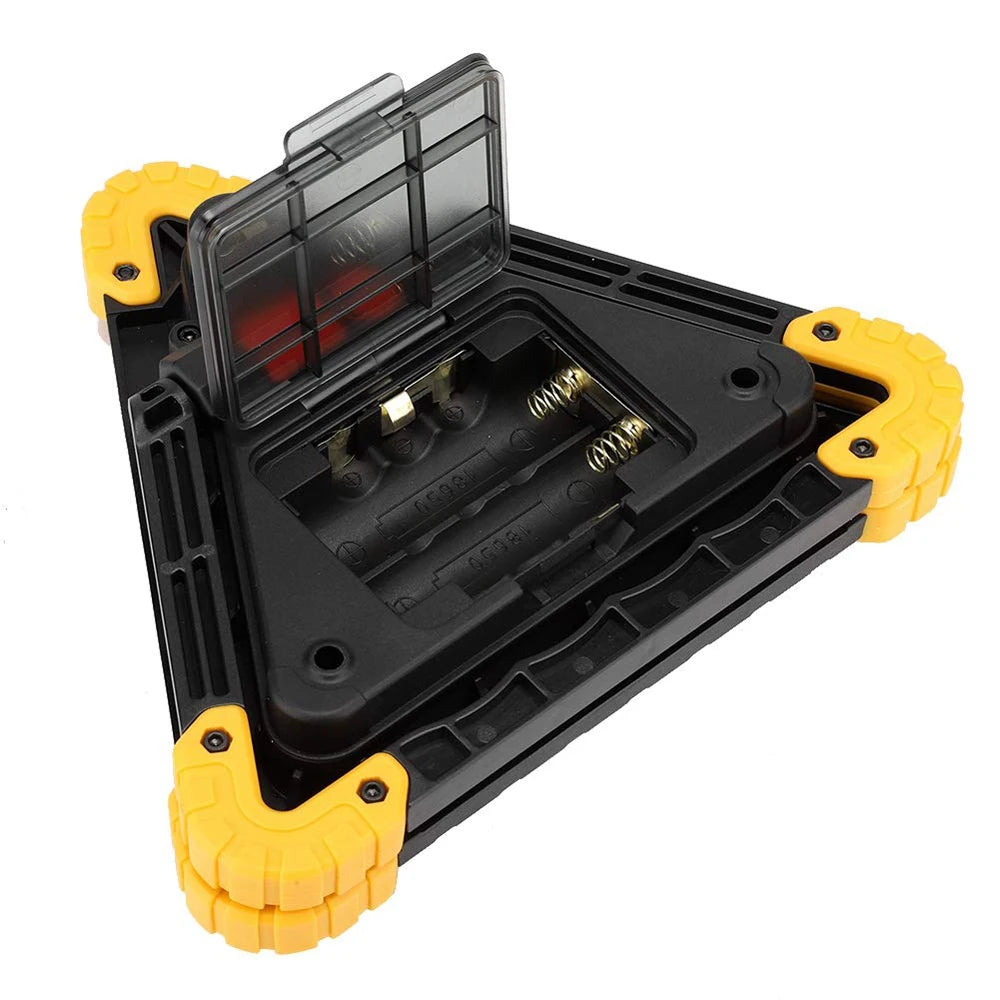 COB 30W LED Emergency Triangle Work Light – Rechargeable Roadside Emergency Work Light Zpaxo