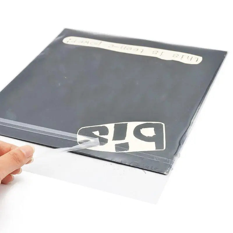 652F Outer Sleeves Wrinkle Singles Storage Seal Vinyl Records Bag Zpaxo