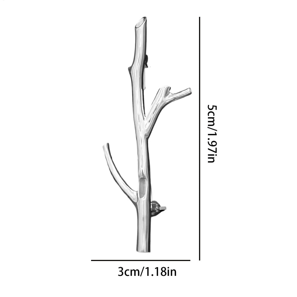 Branch Brooch for Hat Stylish Clothing Decoration Stylish Casual Brooch for Women Men Students Wedding Dinner Dance Special Zpaxo