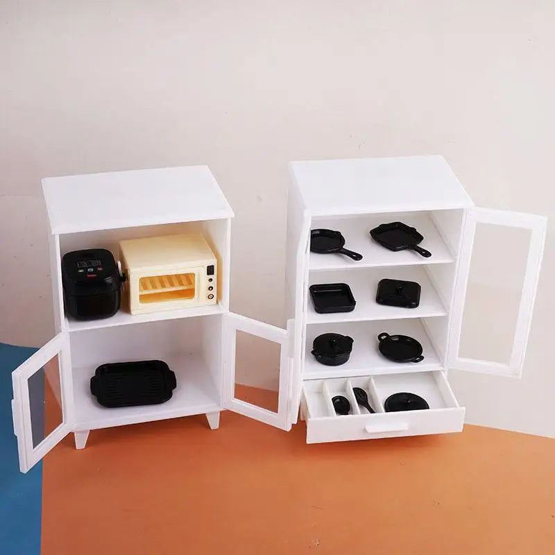 Mini Food Pretend Play Dollhouse Kitchen Furniture Model Miniature Zpaxo