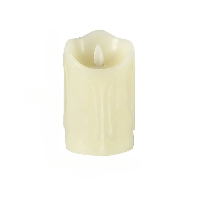 Realistic Tear-effect LED Candle Lights Smoke-free Decorative Candles