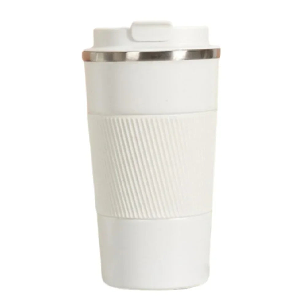 Thermo Cafe Cup Tea Water Coffee Double Stainless Steel 380 Mug Car