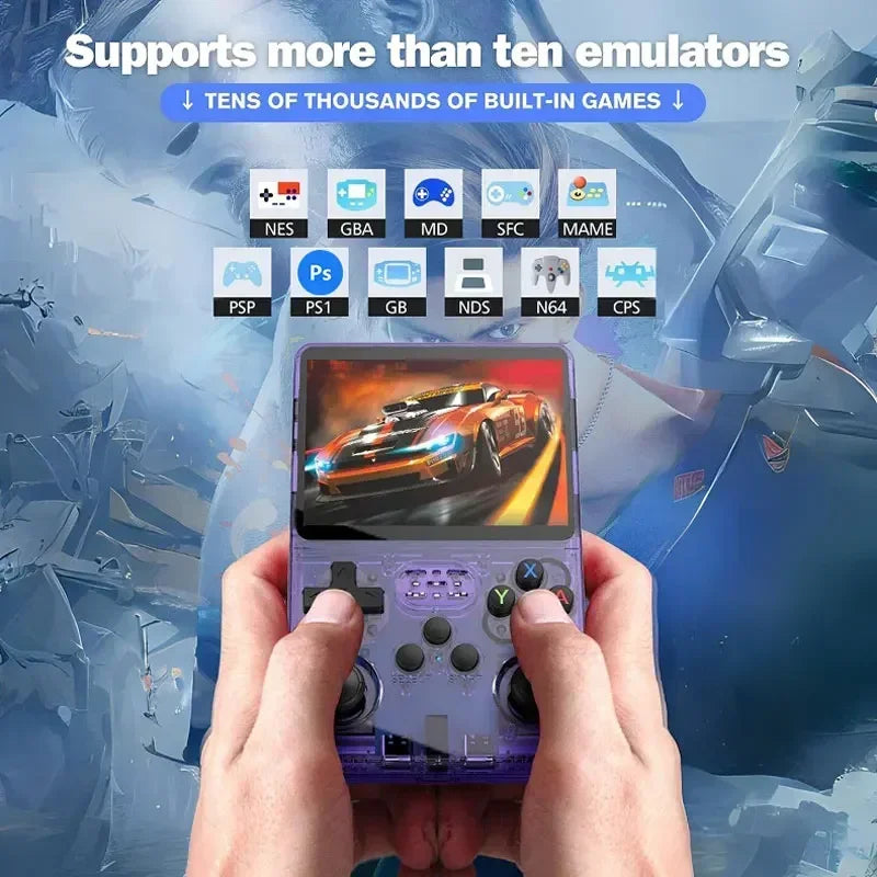 Portable Handheld R36S Retro Game Console Linux System IPS Screen