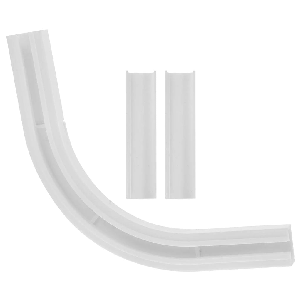 Turner Corner Rod Connectors Plastic Ceiling Mount Window Durable