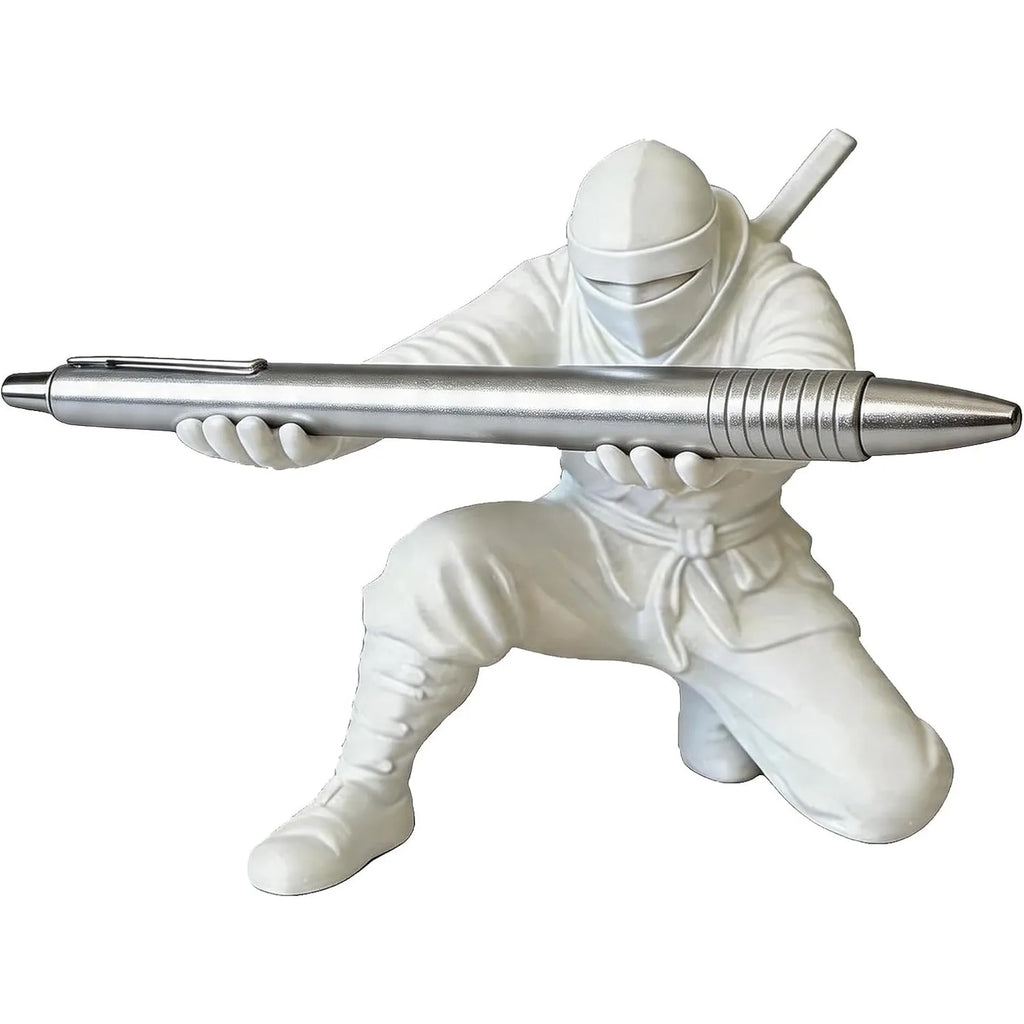 Ninja Pen Holder 3D Printed Single Pencil Display Stand Cool Desk