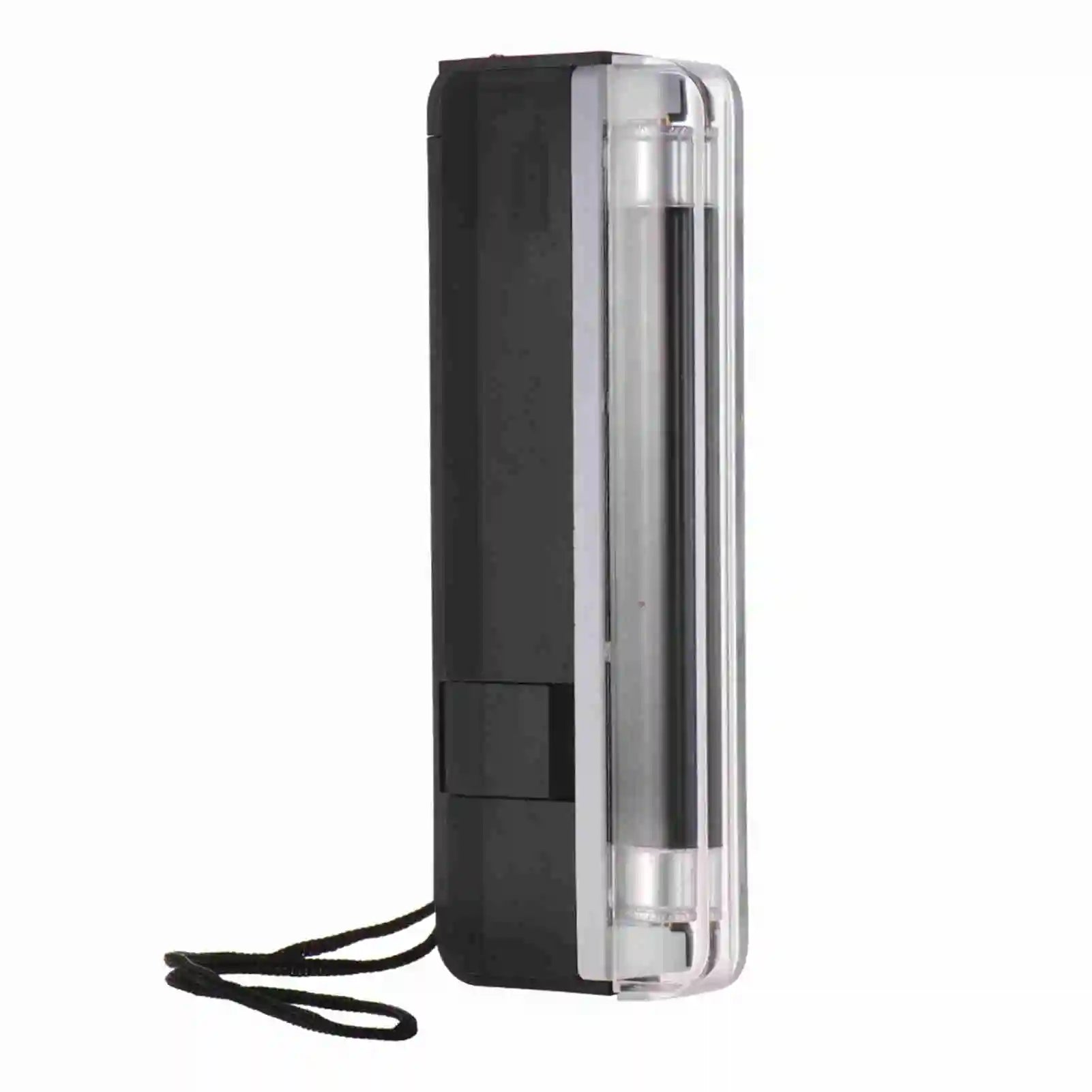 2-in-1 Mini Money Detector with UV Light Flashlight Counterfeit Cash Currency Banknote Bill Checker Tester for USD EURO POUND Zpaxo black