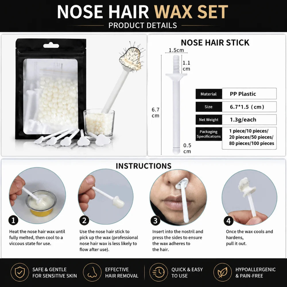25 Discomfort-free Nose Hair Removal Wax Butter-bean Beauty Zpaxo