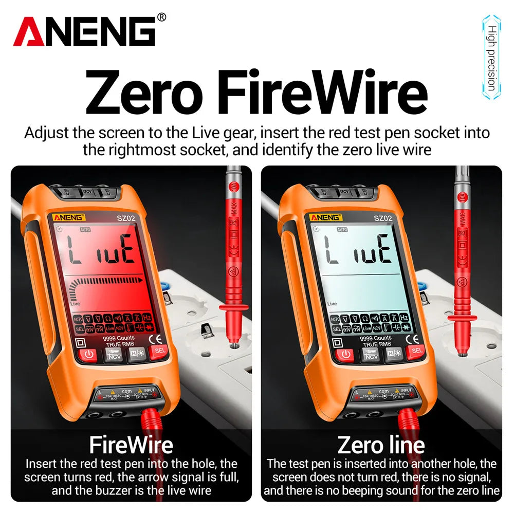 ANENG SZ01 SZ02 Range Multimetres Tools Diode Tester Professional