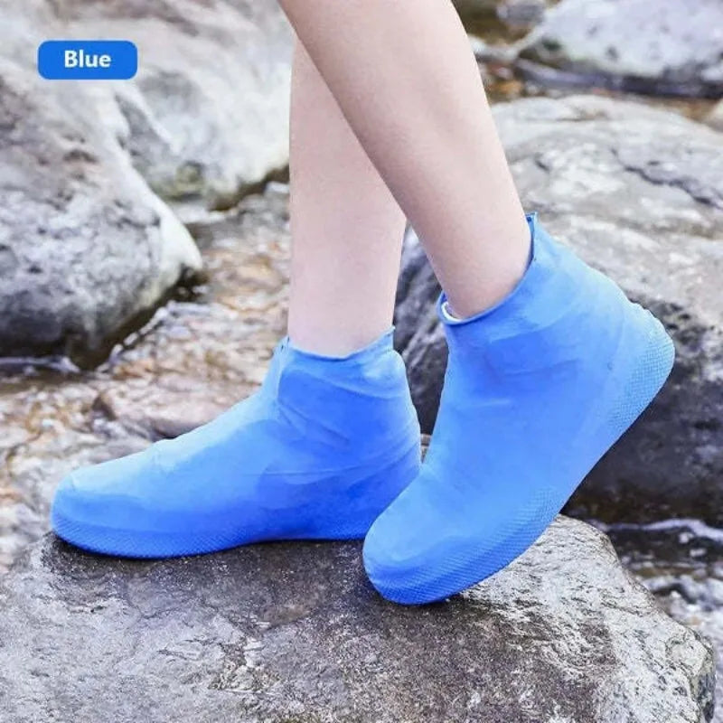 All-weather Anti-slip Shoe Covers Silicone Waterproof Commuting