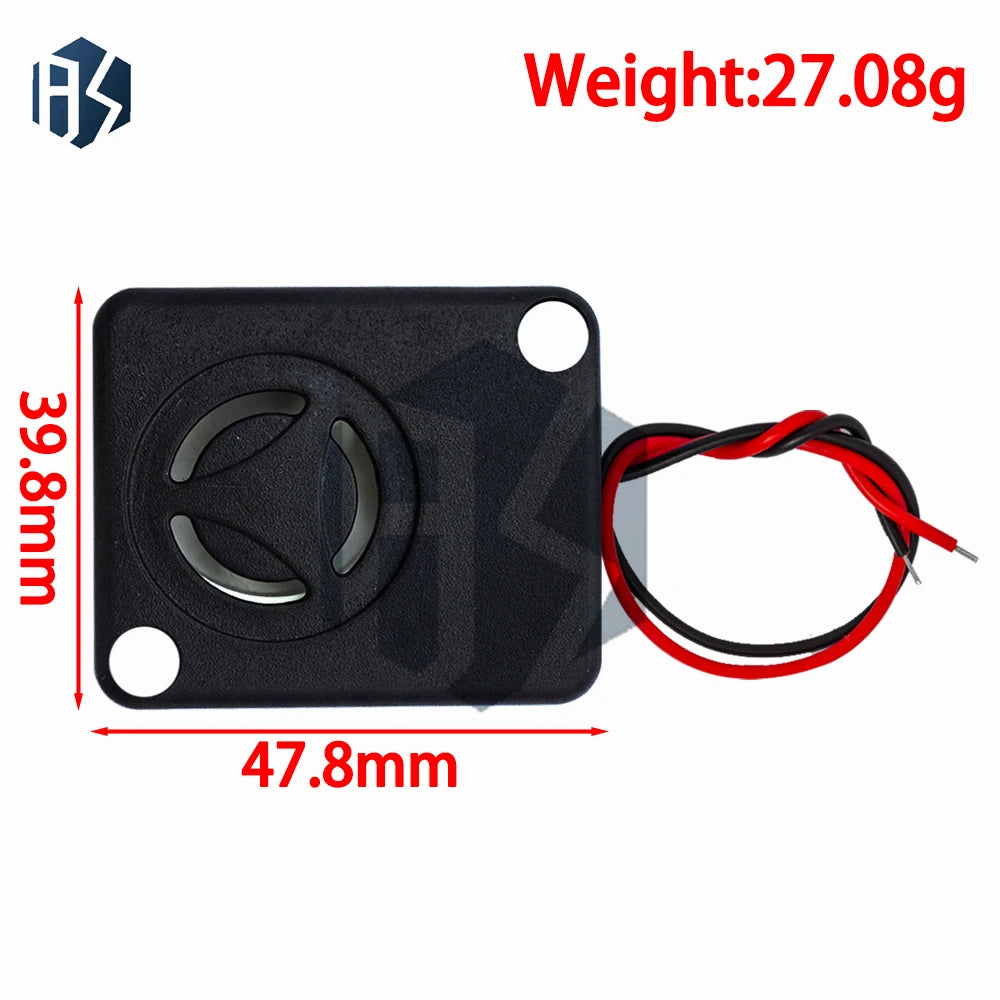 QSI-4840 120dB Decibel Buzzer Alarm Anti-theft Car Burglar Device 6 Zpaxo