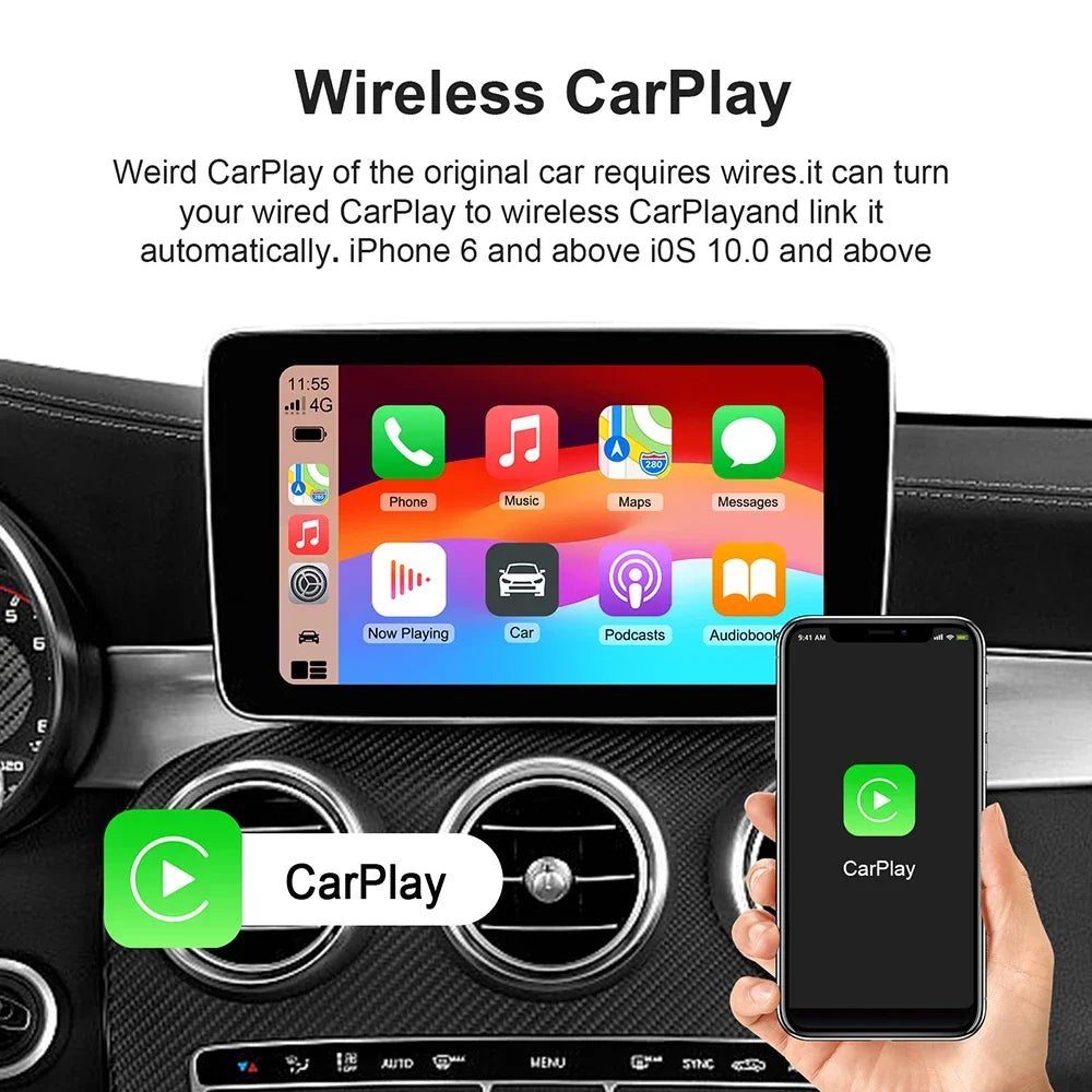 Android 13 Car AI Box Wireless Carplay Auto Adapter Chery Arrizo 5 7 Zpaxo