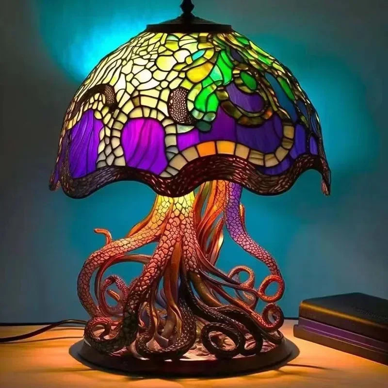 Colorful LED Mushroom Desk Lamp – Nightlight & Home Decor LED Night Light Zpaxo