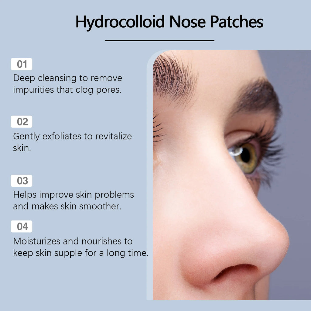 Salicylic Acid Nose Pore Strips – Blackhead Removal Patches 8pc Nose Pore Strips Zpaxo
