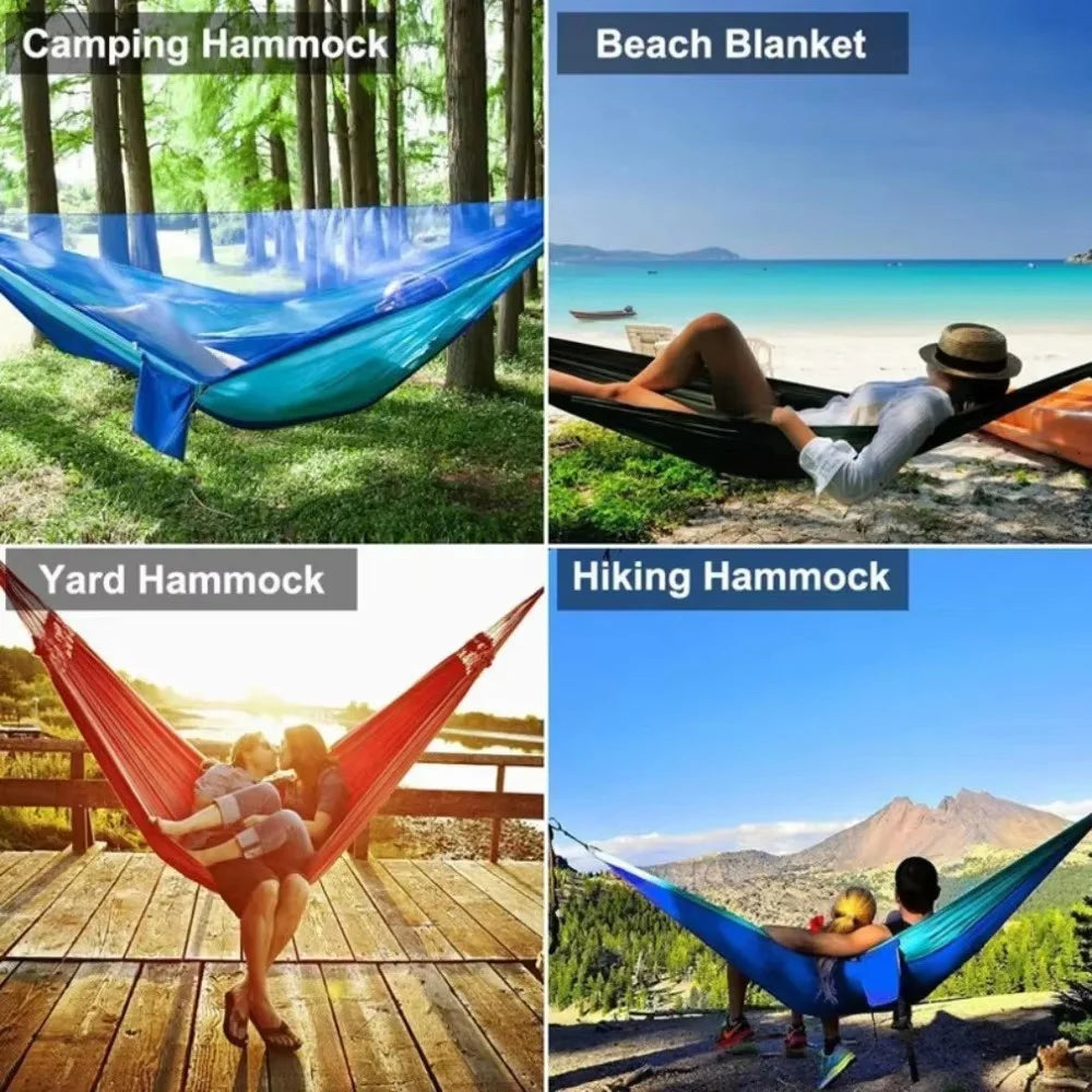 Outdoor Camping Hammock Mosquito Net Lightweight Hanging Hammocks Zpaxo