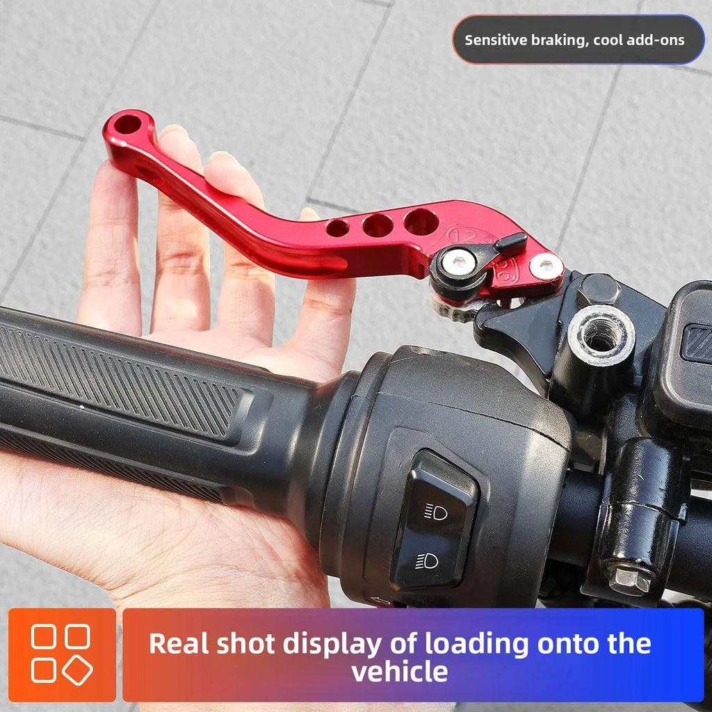 CNC Aluminum Adjustable Motorcycle Disc Brake Lever | Foldable