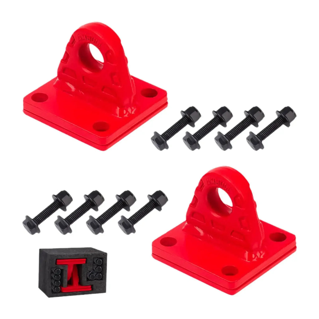 D Ring Shackle Mount Brackets 3/4" – 19T Towing, ATV UTV Truck