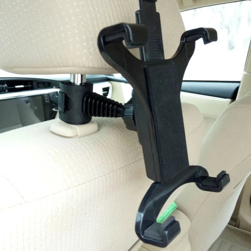 Car Rear Pillow Phone Holder Seat Headrest Mounting Bracket Stand