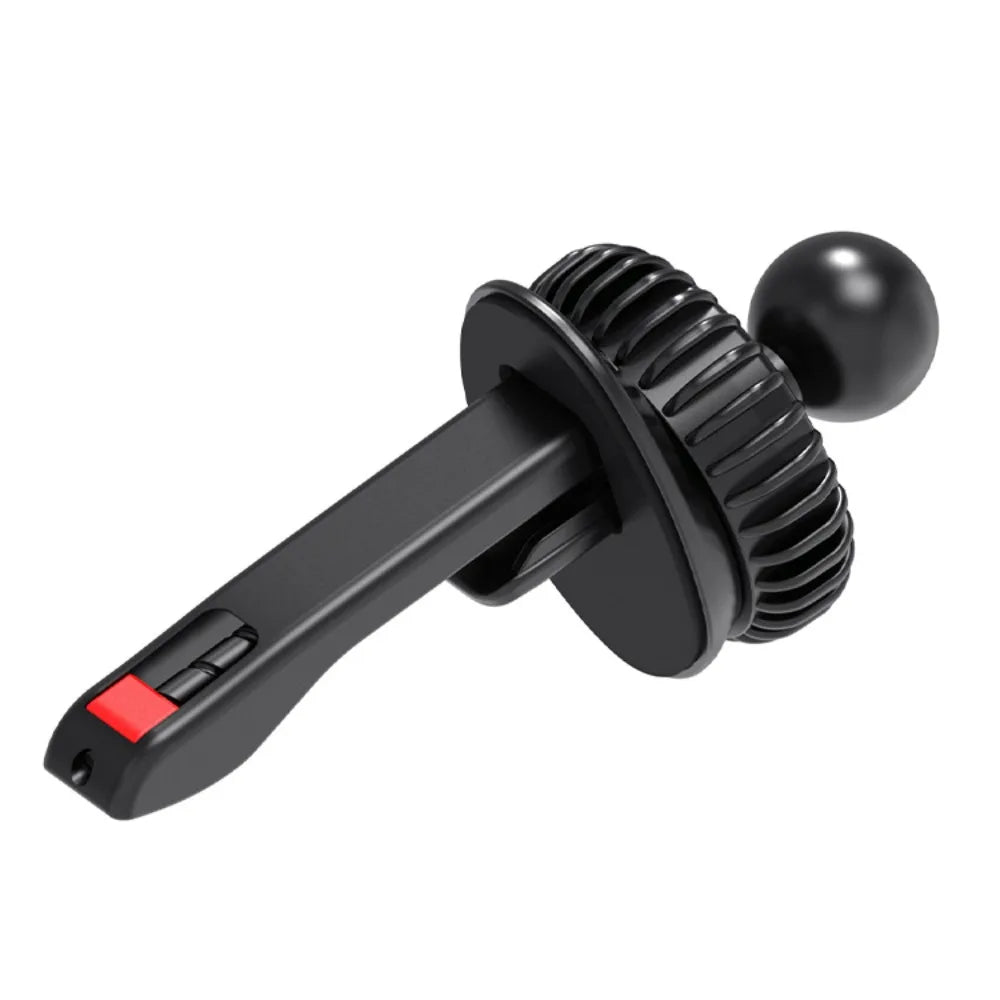 Rotundity Car Phone Holder Black Plastic Car Air Outlet Holder Clip Hidden Barb Style 17mm Ball Head Base Zpaxo