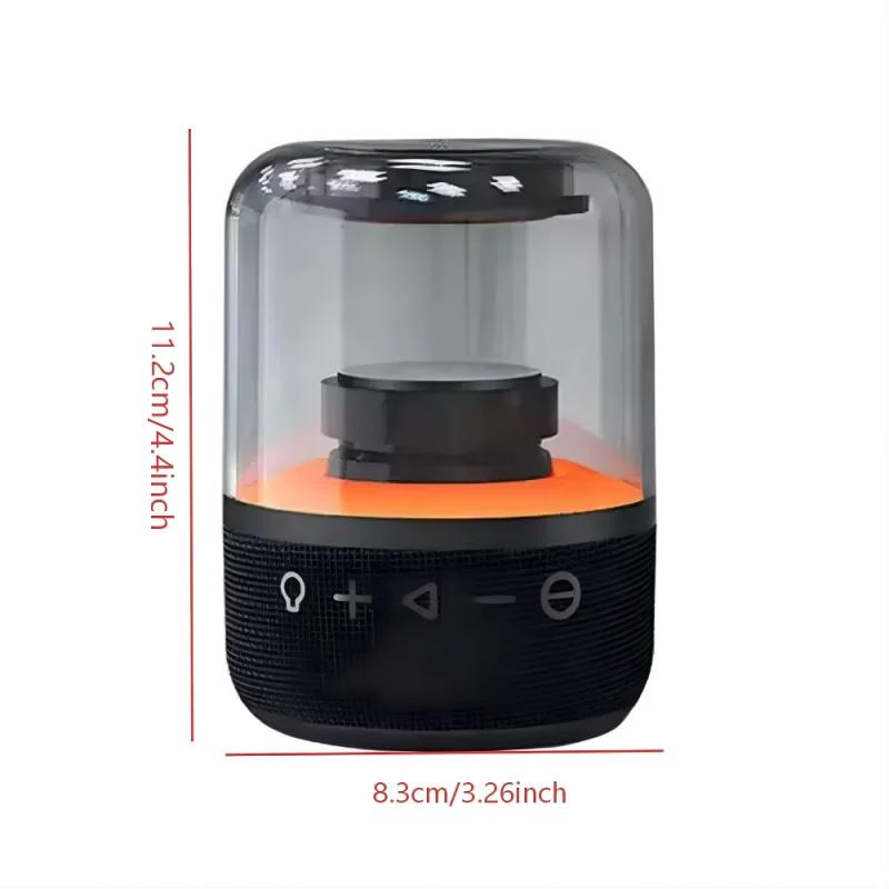 Glazed Symphony Bluetooth Speaker Subwoofer Wireless Suitable Zpaxo