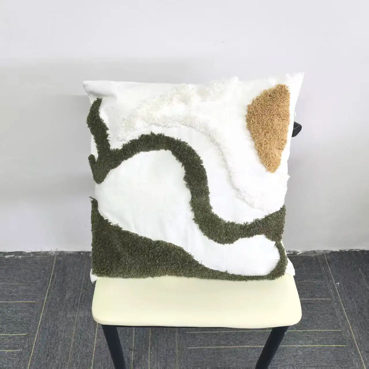 Canvas Tufting Pillow Cover Sofa Decoration Xmas Home Chair Cushion Zpaxo Mountain Sea 50x50 See below for size descriptions