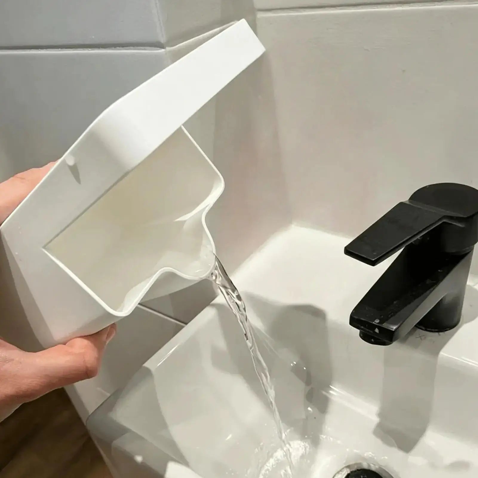 Washing Machine Drain Tray Leak Proof Funnel Compact Catcher Water