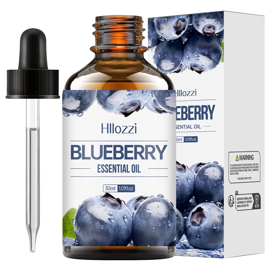 Blueberry Essential Oil Aroma Natural Berry Scent Aromatherapy Zpaxo 30ml