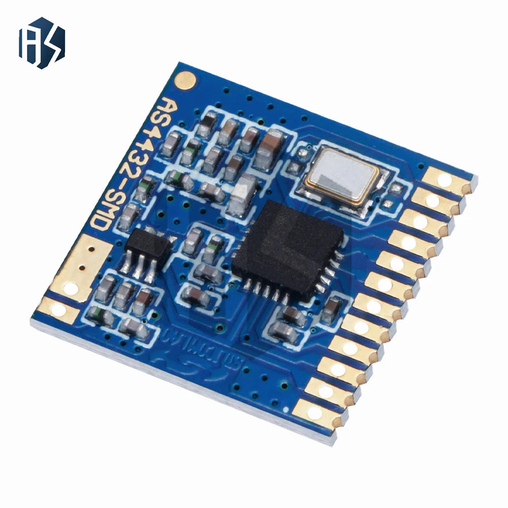 AS4432-SMD 433MHz Industrial-grade Wireless Module Si4432 SMD Chip Zpaxo