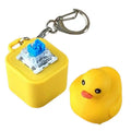 Cute Animal Toys Light Up Keychain Duck Toy Children Entertainment Accessories Finger Exercise Supplies For Nursery Zpaxo United States