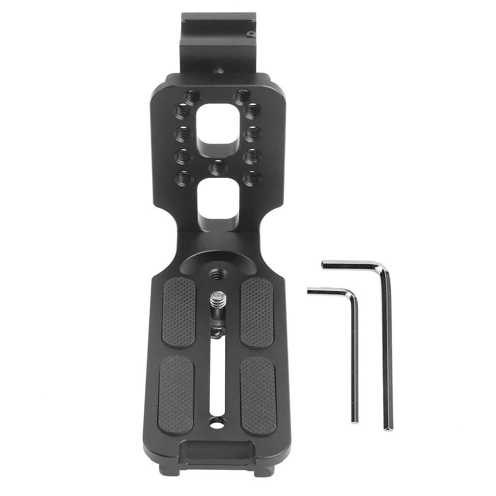 L Shape Quick Release Plate Metal Shoe Mount Hydraulic Ballhead SLR