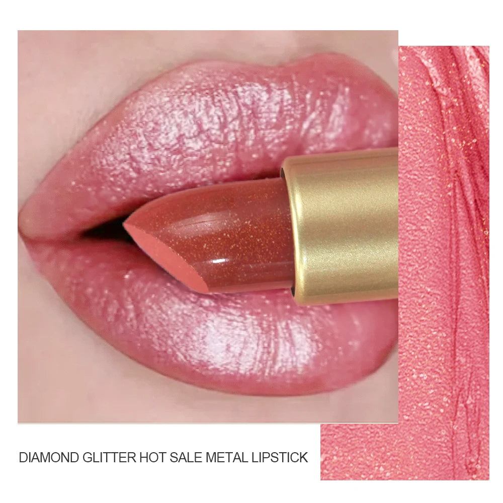 Shining Pearl Lip Gloss Long-lasting Luster Moisturizing Waterproof
