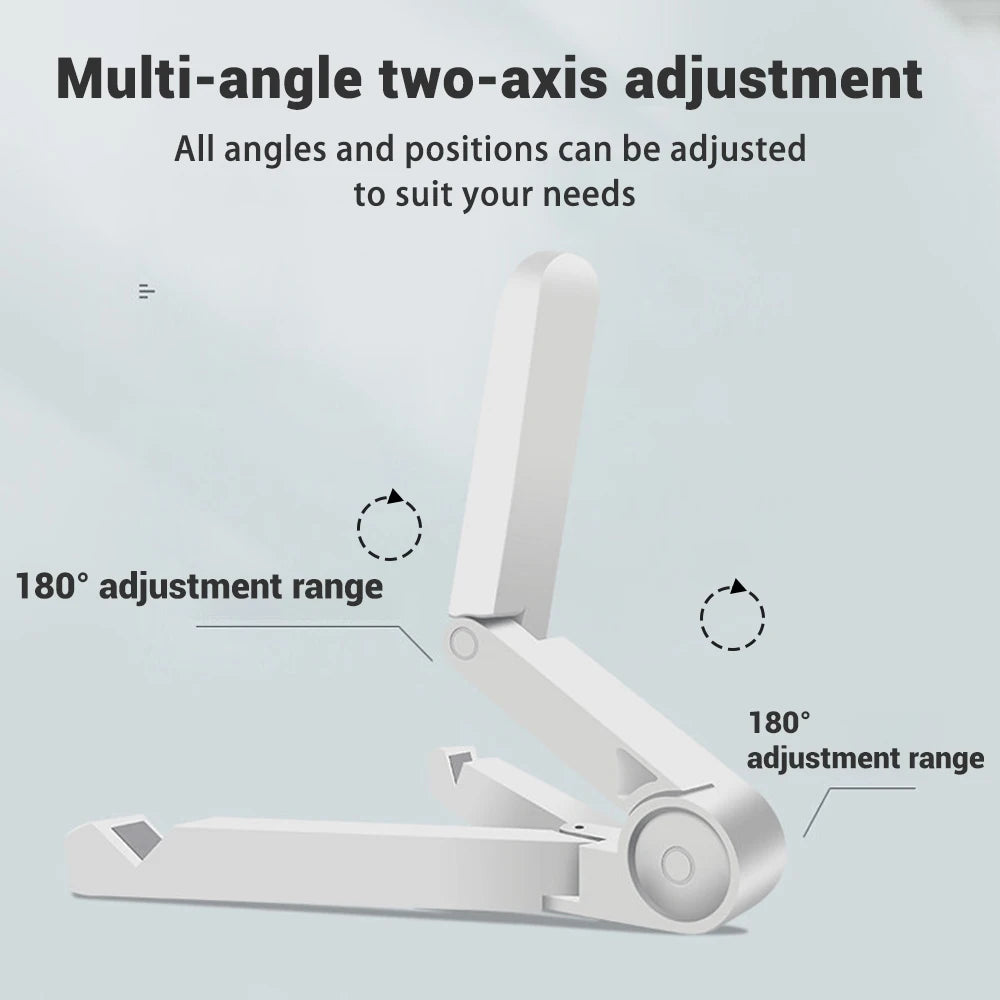 Universal Tablet Holder Portable Foldable Tablet Stand Desktop Mobile Phone Holder For iPhone Xiaomi Huawei Tablet Accessories Zpaxo
