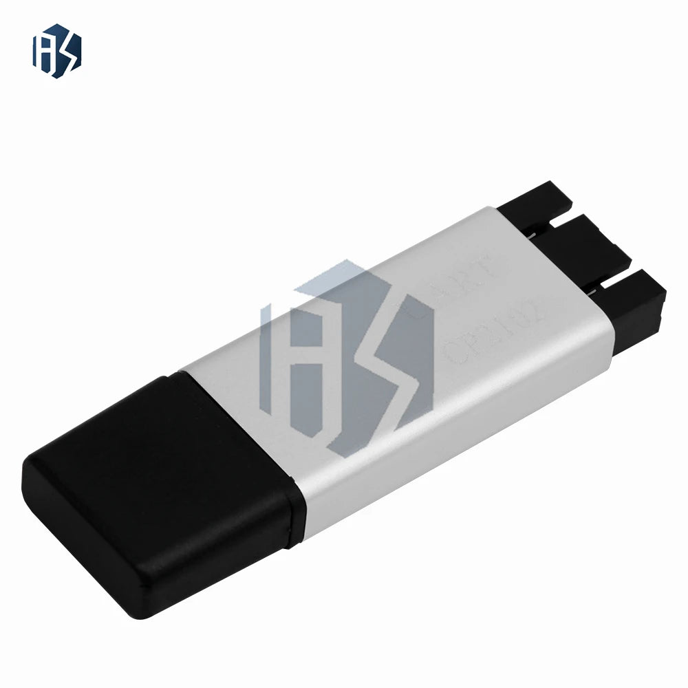 6-Pin USB 2 0 TTL UART Converter CP2102 Aluminum-shelled FT232 STC Zpaxo